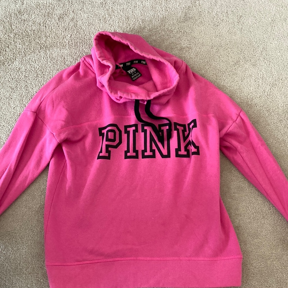 Victoria’s Secret pink pull over sweatshirt size XS